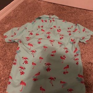 Denim & Flower flamingo shirt
